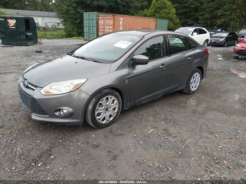 Vin: 1fahp3f25cl478500, lot: 46294916, ford focus se 20122