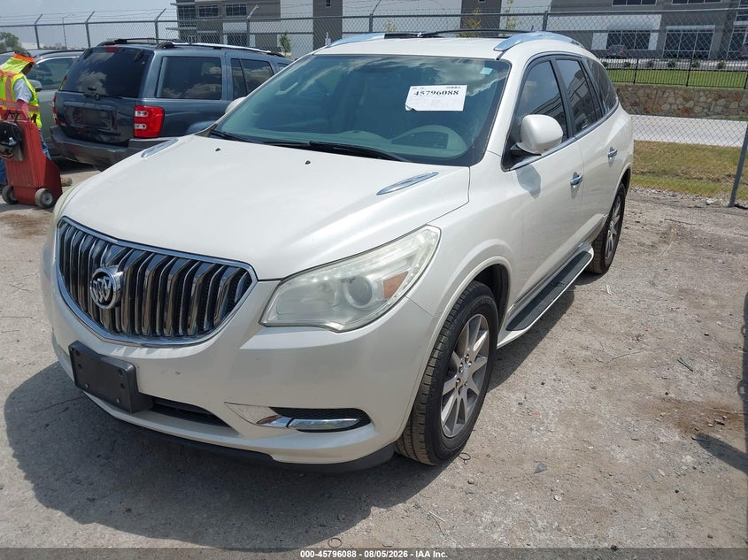 Vin: 5gakrbkd5fj317190, lot: 46294919, buick enclave leather 20152