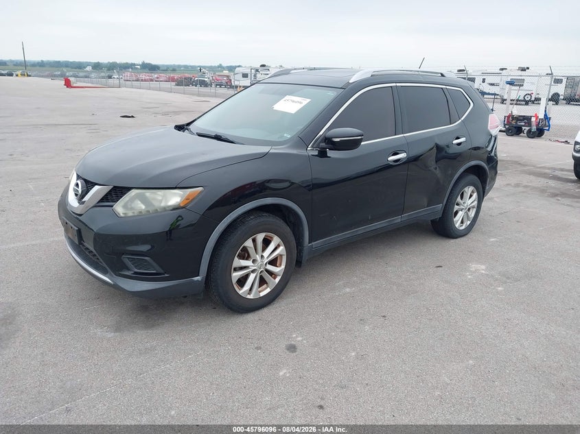 Vin: 5n1at2mv9ec756781, lot: 46294927, nissan rogue sv 20142