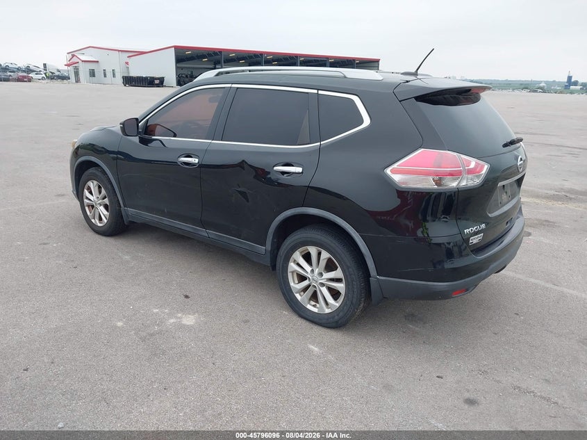 Vin: 5n1at2mv9ec756781, lot: 46294927, nissan rogue sv 20143