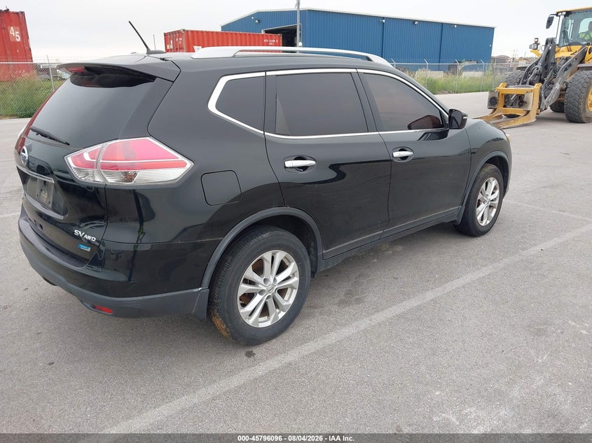 Vin: 5n1at2mv9ec756781, lot: 46294927, nissan rogue sv 20144