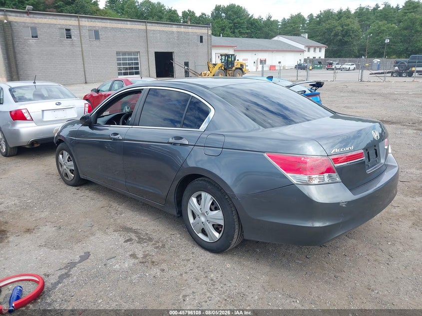 Vin: 1hgcp2f33ca088824, lot: 46294939, honda accord sdn lx 20123