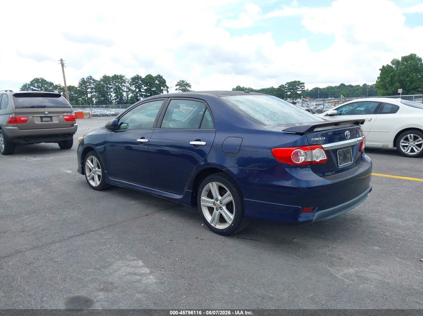 Vin: 5yfbu4ee5dp097491, lot: 46294947, toyota corolla s 20133