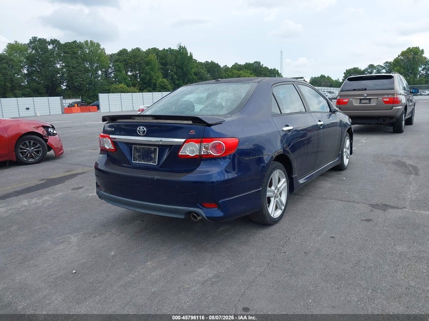 Vin: 5yfbu4ee5dp097491, lot: 46294947, toyota corolla s 20134