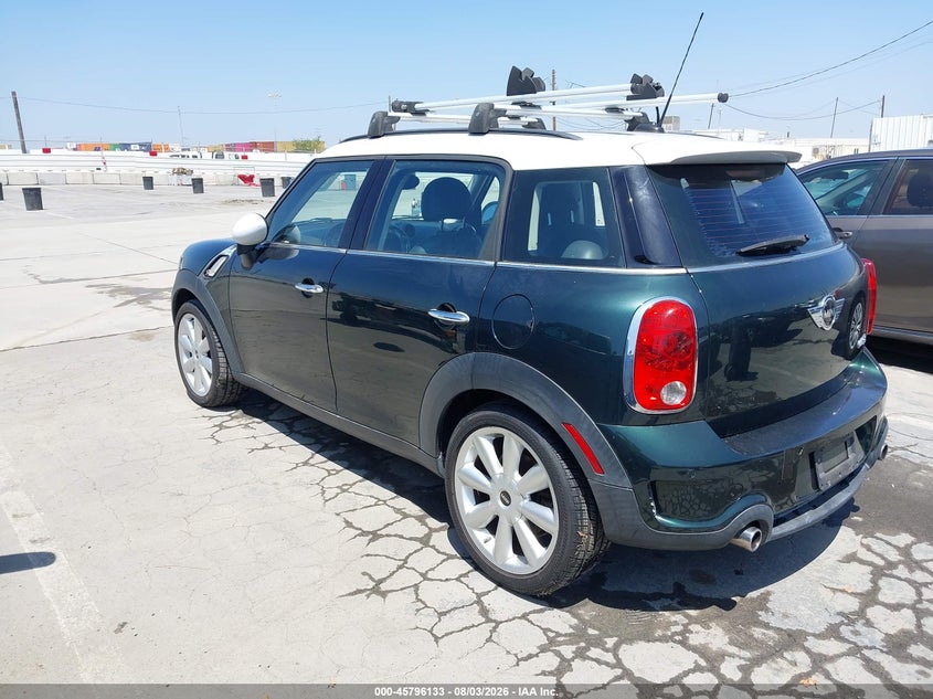 2012 MINI COOPER S COUNTRYMAN auction photo 3