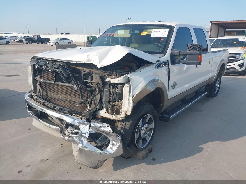 Vin: 1ft7w2btxbec74554, lot: 46294965, ford f-250 lariat 20112