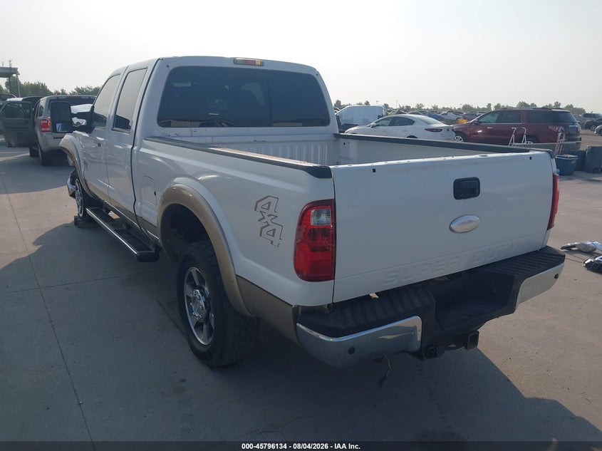 Vin: 1ft7w2btxbec74554, lot: 46294965, ford f-250 lariat 20113