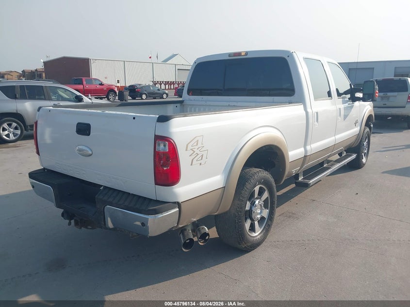 Vin: 1ft7w2btxbec74554, lot: 46294965, ford f-250 lariat 20114
