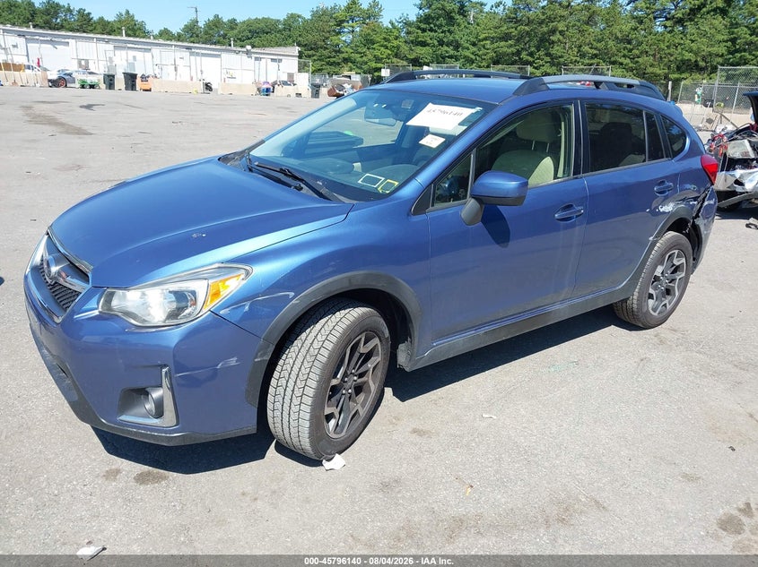 Vin: jf2gpabc6hh233189, lot: 46294971, subaru crosstrek 2.0i premium 20172