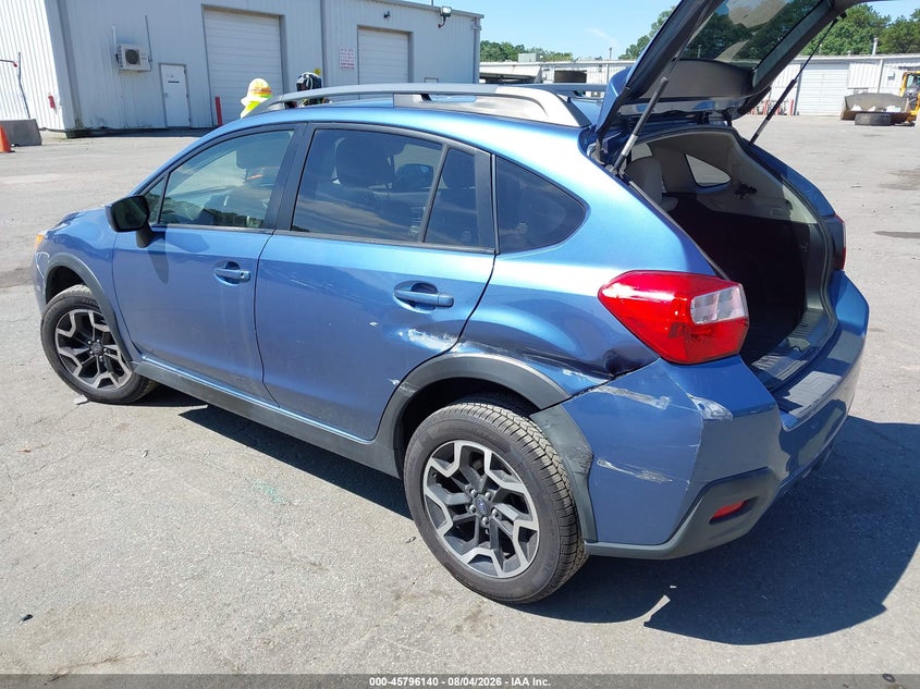 Vin: jf2gpabc6hh233189, lot: 46294971, subaru crosstrek 2.0i premium 20173
