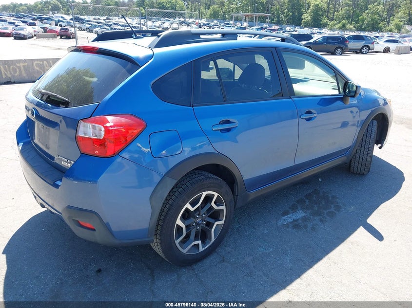 Vin: jf2gpabc6hh233189, lot: 46294971, subaru crosstrek 2.0i premium 20174