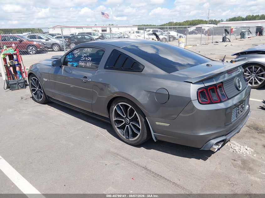 Vin: 1zvbp8cf8d5205879, lot: 46294972, ford mustang gt premium 20133