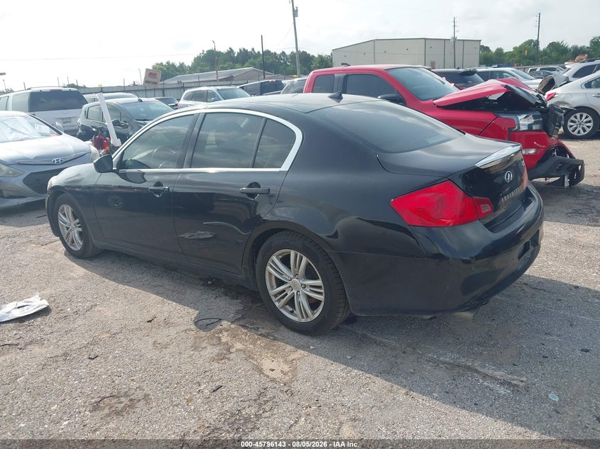 Vin: jn1cv6ap9cm622397, lot: 46294974, infiniti g37 journey 20123