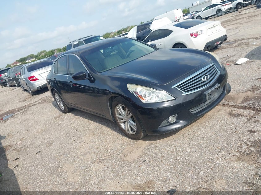 2012 INFINITI G37 auction photo 1