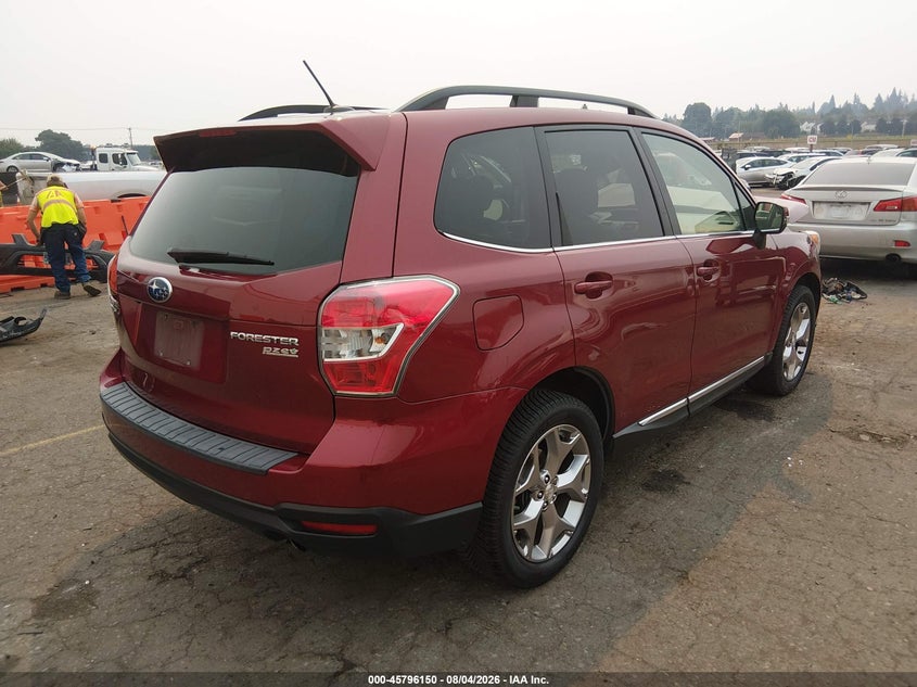 Vin: jf2sjauc5fh410336, lot: 46294981, subaru forester 2.5i touring 20154