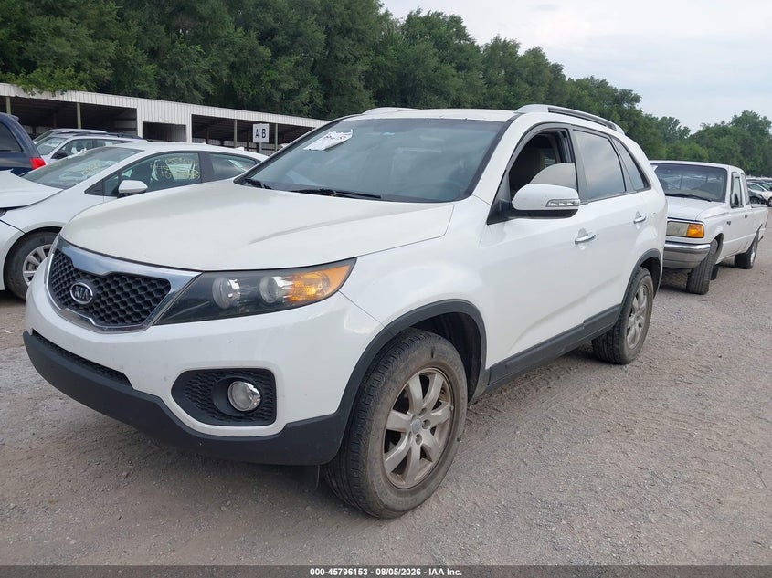 Vin: 5xykt3a64dg413883, lot: 46294984, kia sorento lx 20132