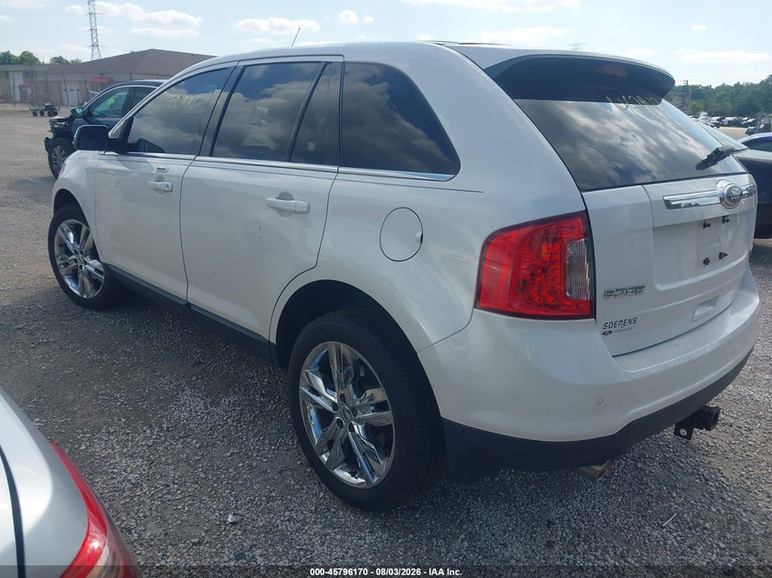 Vin: 2fmdk4kc4dbb10432, lot: 46295001, ford edge limited 20133