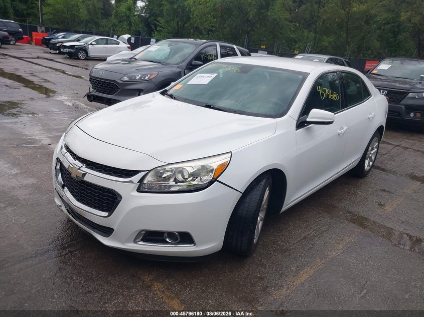2015 Chevrolet Malibu, Front End, IAAI, VIN 1G11D5SL4FF122890 — photo 2