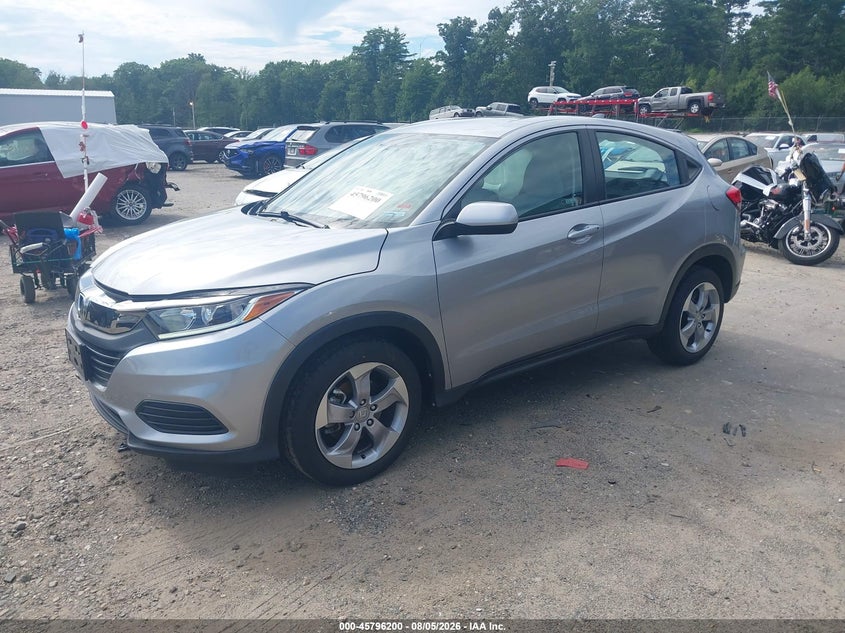 Vin: 3czru6h34kg731052, lot: 46295031, honda hr-v lx 20192