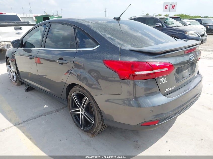 Vin: 1fadp3j28fl334031, lot: 46295032, ford focus titanium 20153