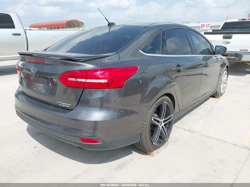 Vin: 1fadp3j28fl334031, lot: 46295032, ford focus titanium 20154