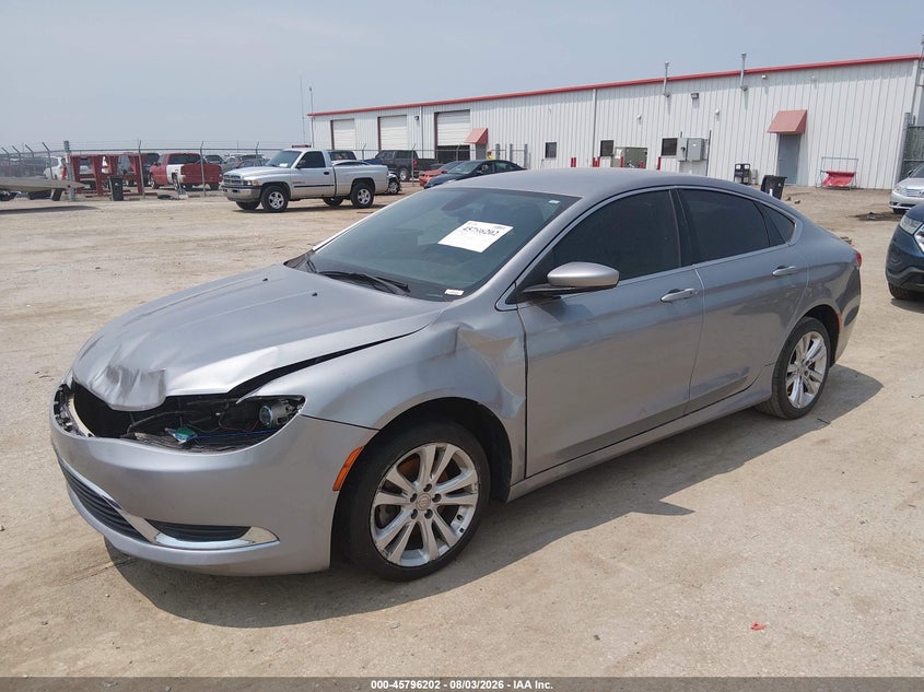 Vin: 1c3cccab1gn154921, lot: 46295033, chrysler 200 limited 20162