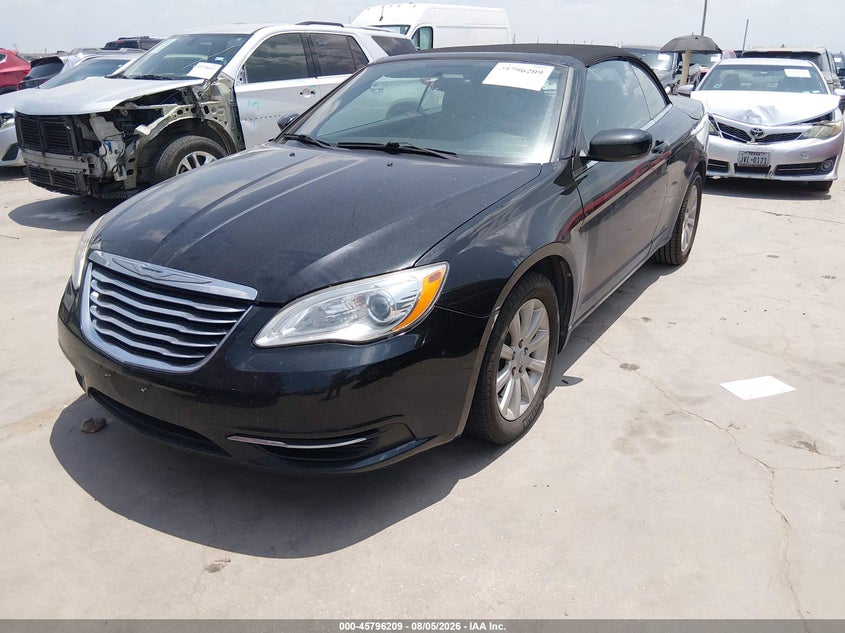 Vin: 1c3bc2eg9bn529586, lot: 46295040, chrysler 200 touring 20112