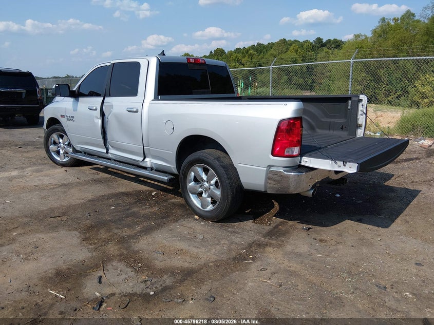 Vin: 1c6rr7tt0hs688889, lot: 46295049, ram 1500 big horn  4x4 6'4 box 20173