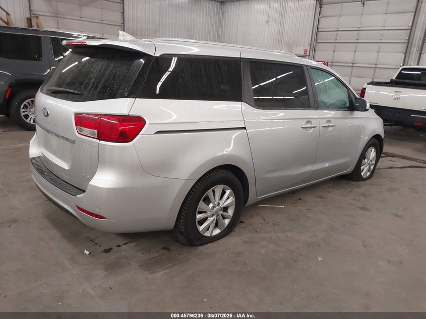 KIA SEDONA 2017 VIN KNDMB5C14H6279720