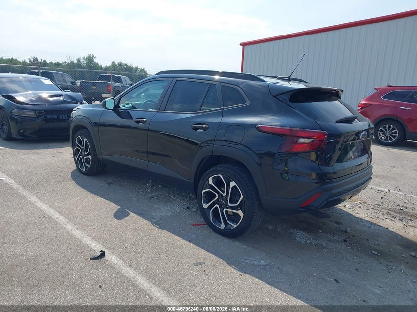 Vin: kl77ljep7sc092417, lot: 46295071, chevrolet trax fwd 2rs 20253