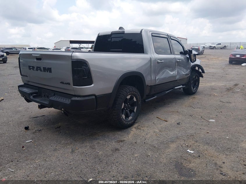 Vin: 1c6srflt1ln351277, lot: 46295072, ram 1500 rebel  4x4 5'7 box 20204