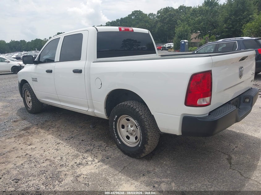 Vin: 1c6rr7kg7hs845144, lot: 46295079, ram 1500 tradesman  4x4 5'7 box 20173