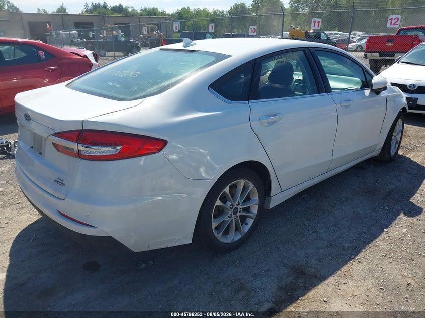 Vin: 3fa6p0lu6lr101705, lot: 46295084, ford fusion hybrid se 20204