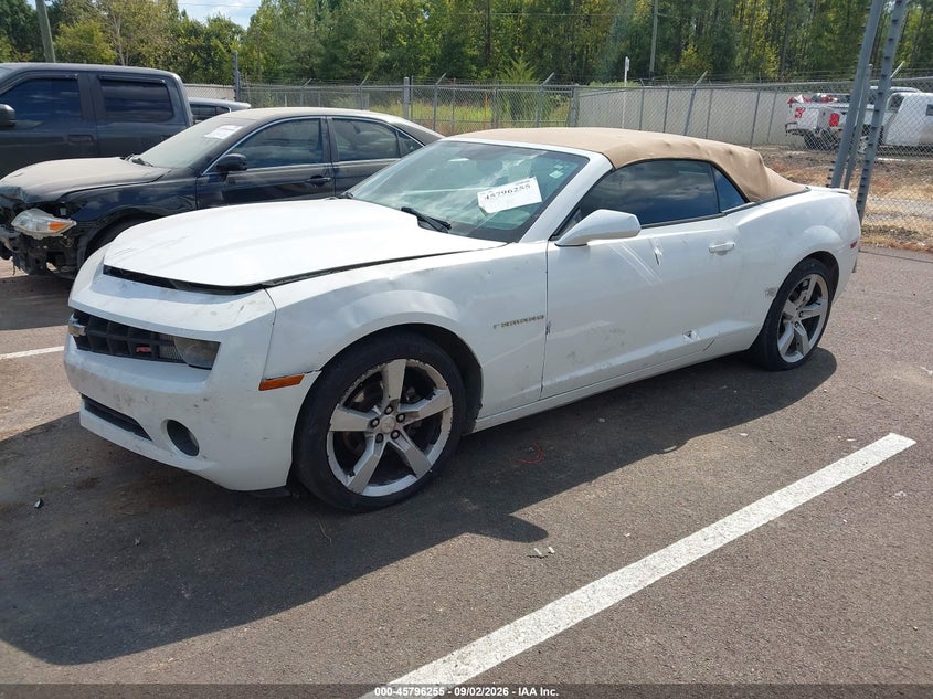 2011 CHEVROLET CAMARO CABRIO 3.6L V-6 DI, DOHC, VVT, 312HP