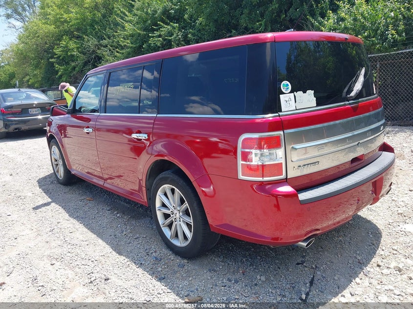 Vin: 2fmgk5d88gba02251, lot: 46295088, ford flex limited 20163