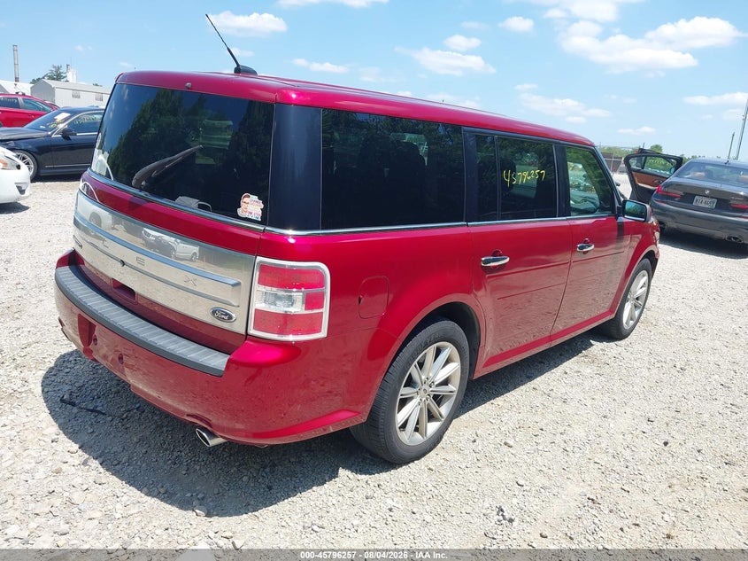 Vin: 2fmgk5d88gba02251, lot: 46295088, ford flex limited 20164