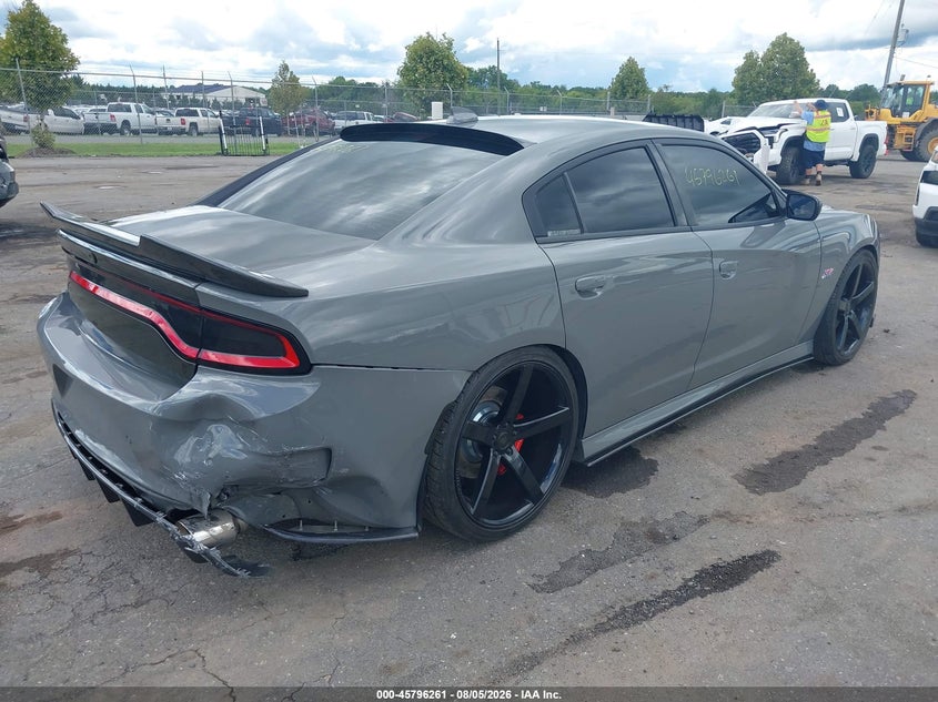 Vin: 2c3cdxgj5kh703671, lot: 46295092, dodge charger scat pack rwd 20194