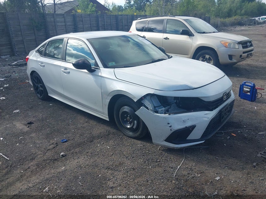 Vin: 2hgfe2f56nh595001, lot: 46295093, honda civic sport 2022 img_1