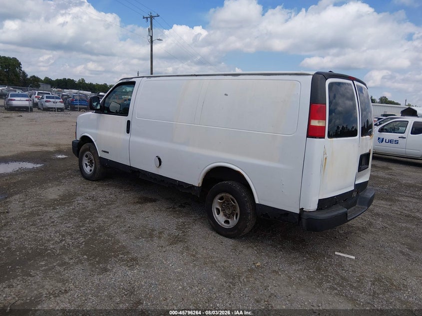 CHEVROLET EXPRESS 2005 VIN 1GCGG25VX51150208