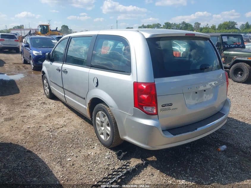 Vin: 2c4rdgbg1cr249013, lot: 46295112, dodge grand caravan se/avp 20123