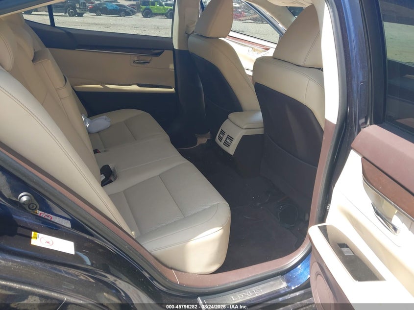 2017 LEXUS ES SEDAN 3.5L V-6 DOHC, VVT, 268HP