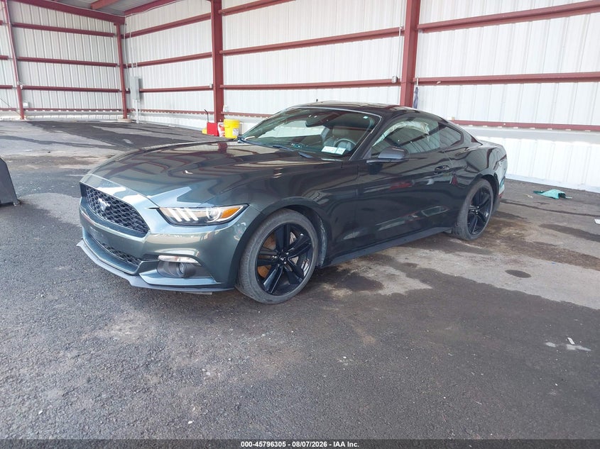 Vin: 1fa6p8th9f5309649, lot: 46295136, ford mustang ecoboost 20152