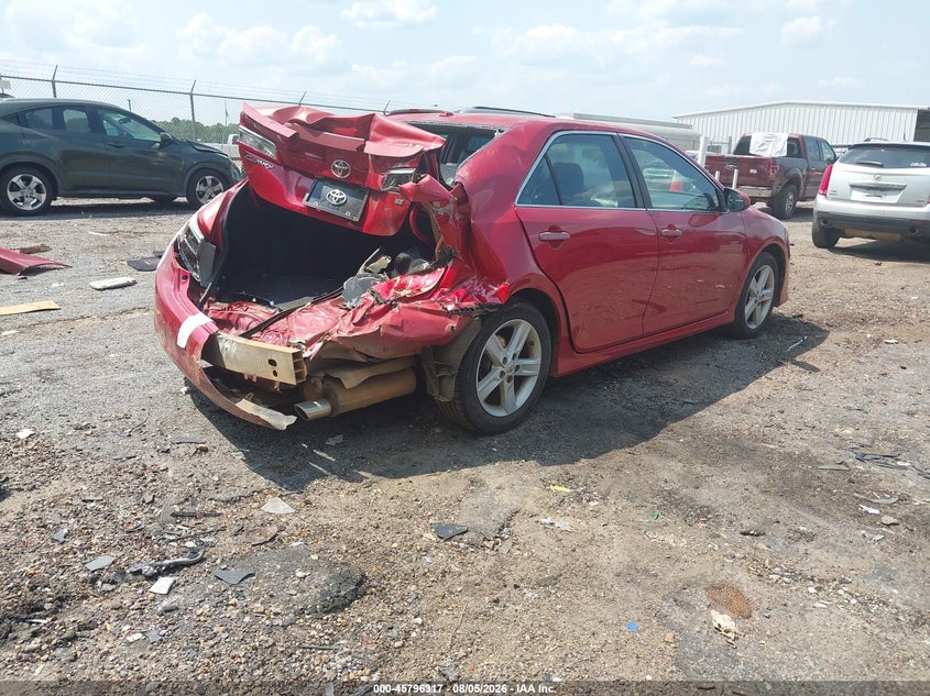 Vin: 4t1bf1fk3cu531322, lot: 46295148, toyota camry se 20124