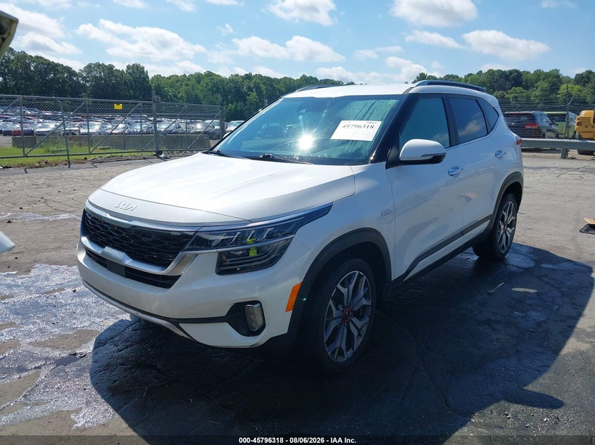 Vin: kndetca23p7381584, lot: 46295149, kia seltos sx turbo 20232