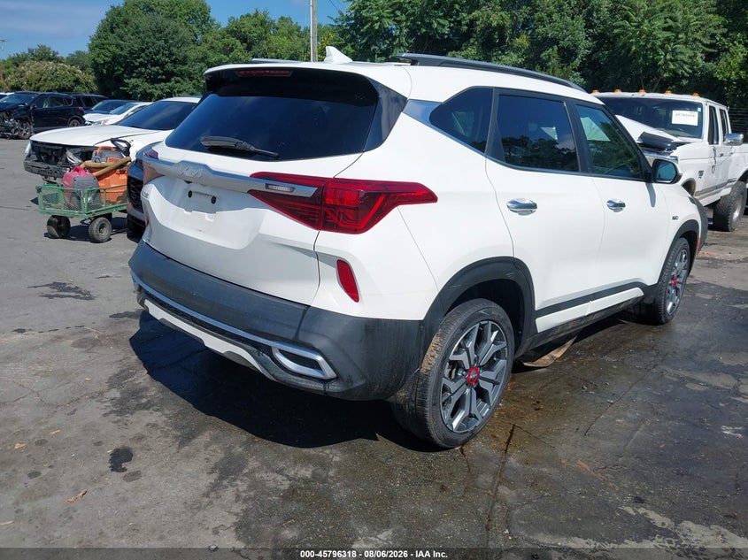 Vin: kndetca23p7381584, lot: 46295149, kia seltos sx turbo 20234