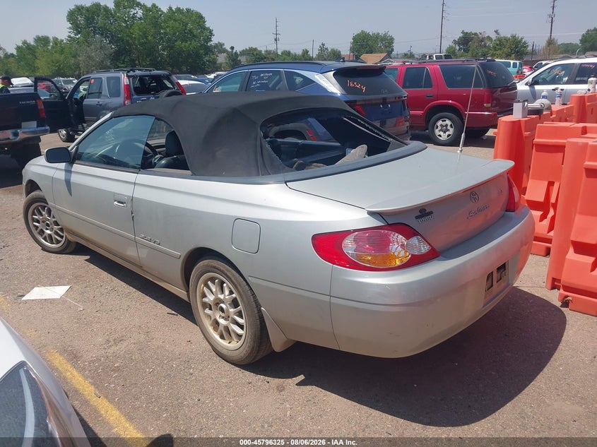 2002 TOYOTA CAMRY SOLARA auction photo 3
