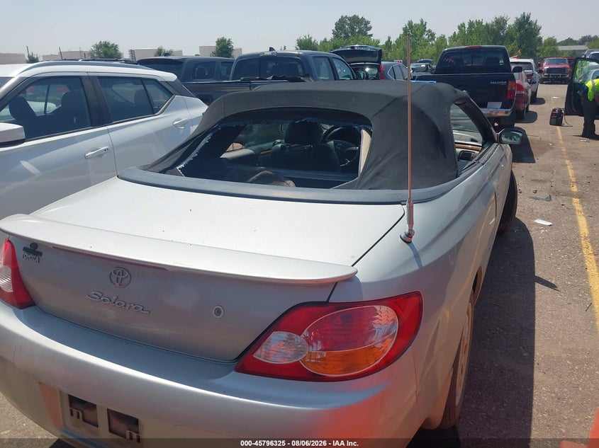 2002 TOYOTA CAMRY SOLARA auction photo 4