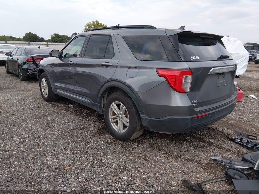 2021 FORD EXPLORER auction photo 3