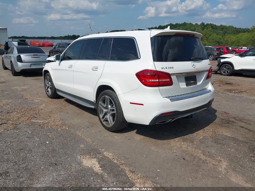 Vin: 4jgdf7de0ha850209, lot: 46295195, mercedes-benz gls 550 4matic 20173