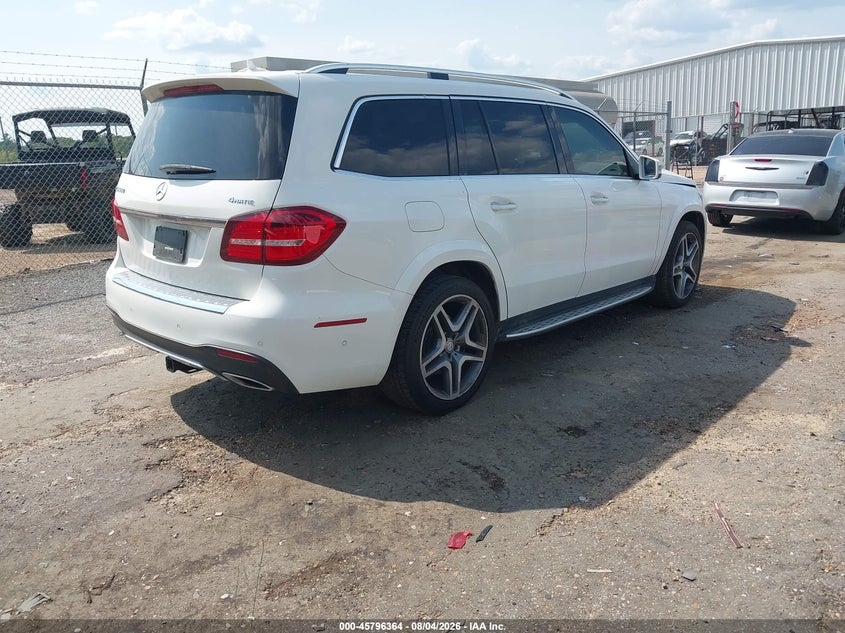 Vin: 4jgdf7de0ha850209, lot: 46295195, mercedes-benz gls 550 4matic 20174